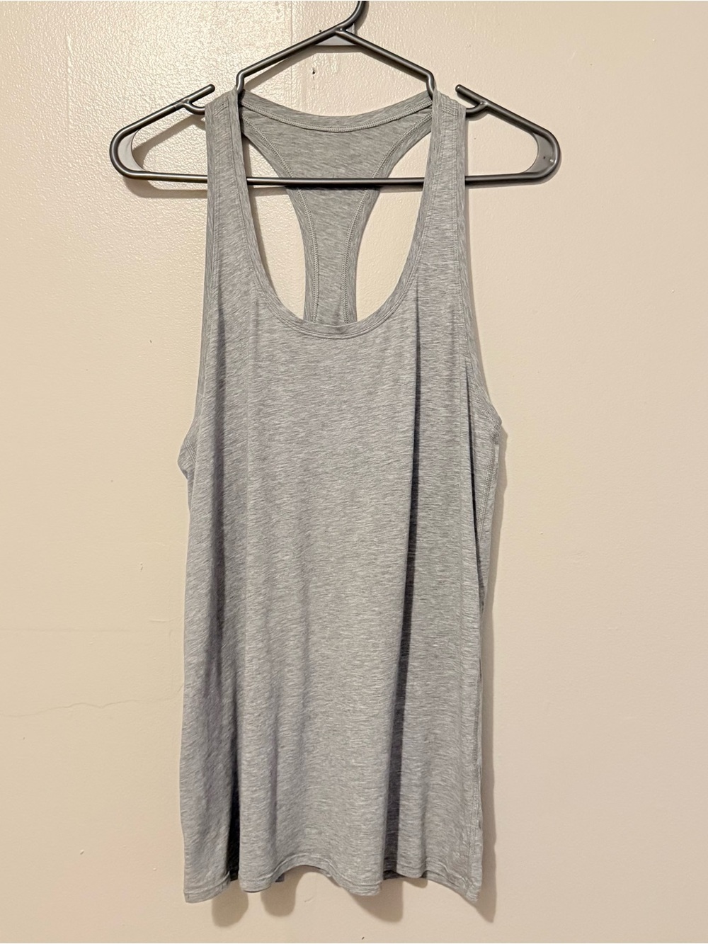 lululemon athletica Light Gray Racerback Tank